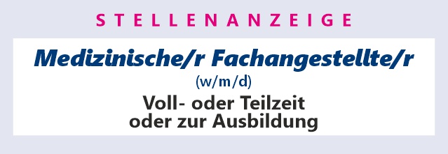 Stellenangebot - bitte klicken