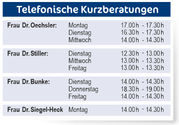 Sprechstunden